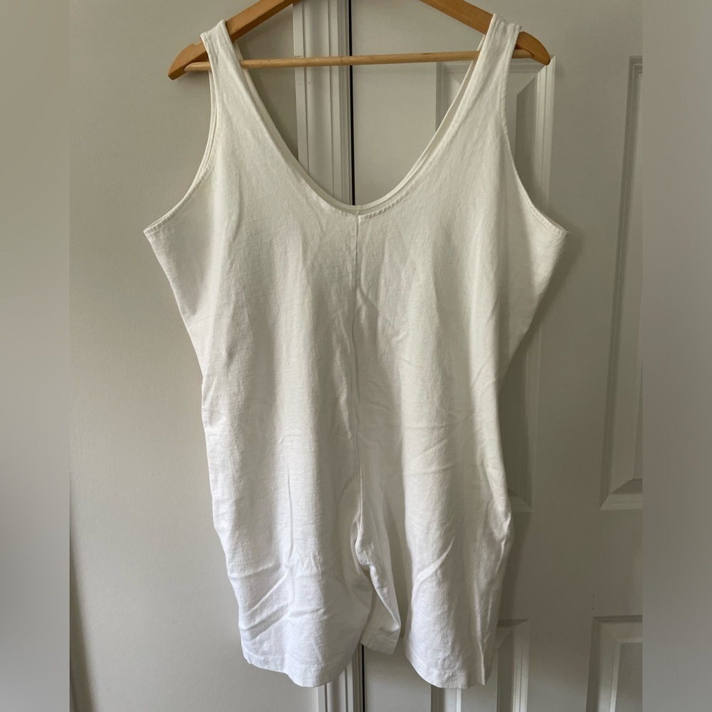 Vintage Boca Raton Polo Club Made in USA White Playsuit Romper - Picture 5 of 16